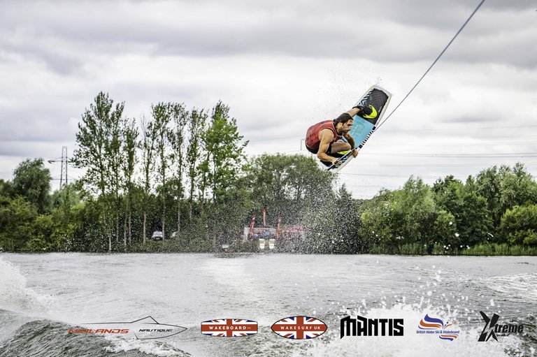 Rider at the 2024 Midlands Nautique UK Wake Nationals Wakeboard - Photo Mantis Pro Media