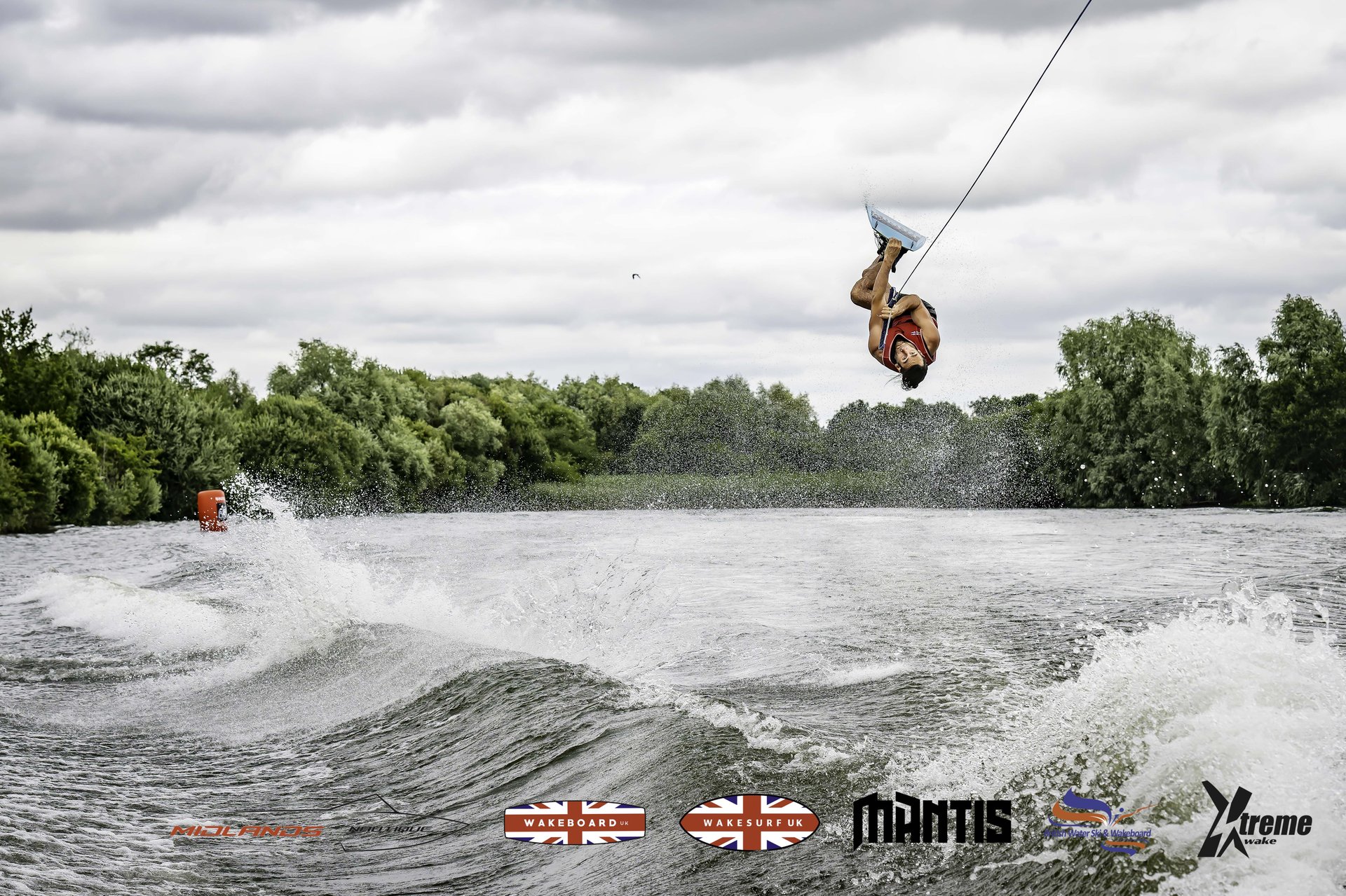 Rider at the 2024 Midlands Nautique UK Wake Nationals Wakeboard