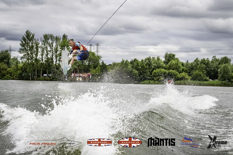 Rider at the 2024 Midlands Nautique UK Wake Nationals Wakeboard - Photo Mantis Pro Media