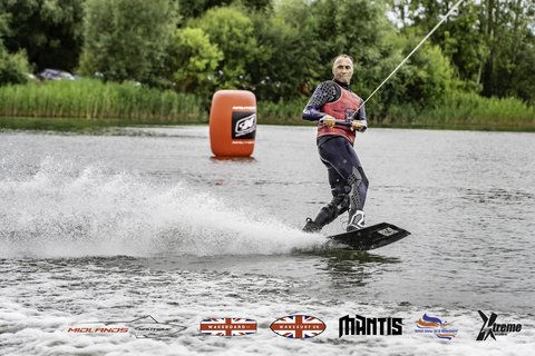 Rider at the 2024 Midlands Nautique UK Wake Nationals Wakeboard - Photo Mantis Pro Media