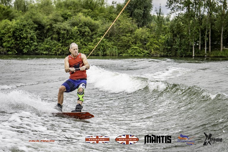 Rider at the 2024 Midlands Nautique UK Wake Nationals Wakeboard - Photo Mantis Pro Media