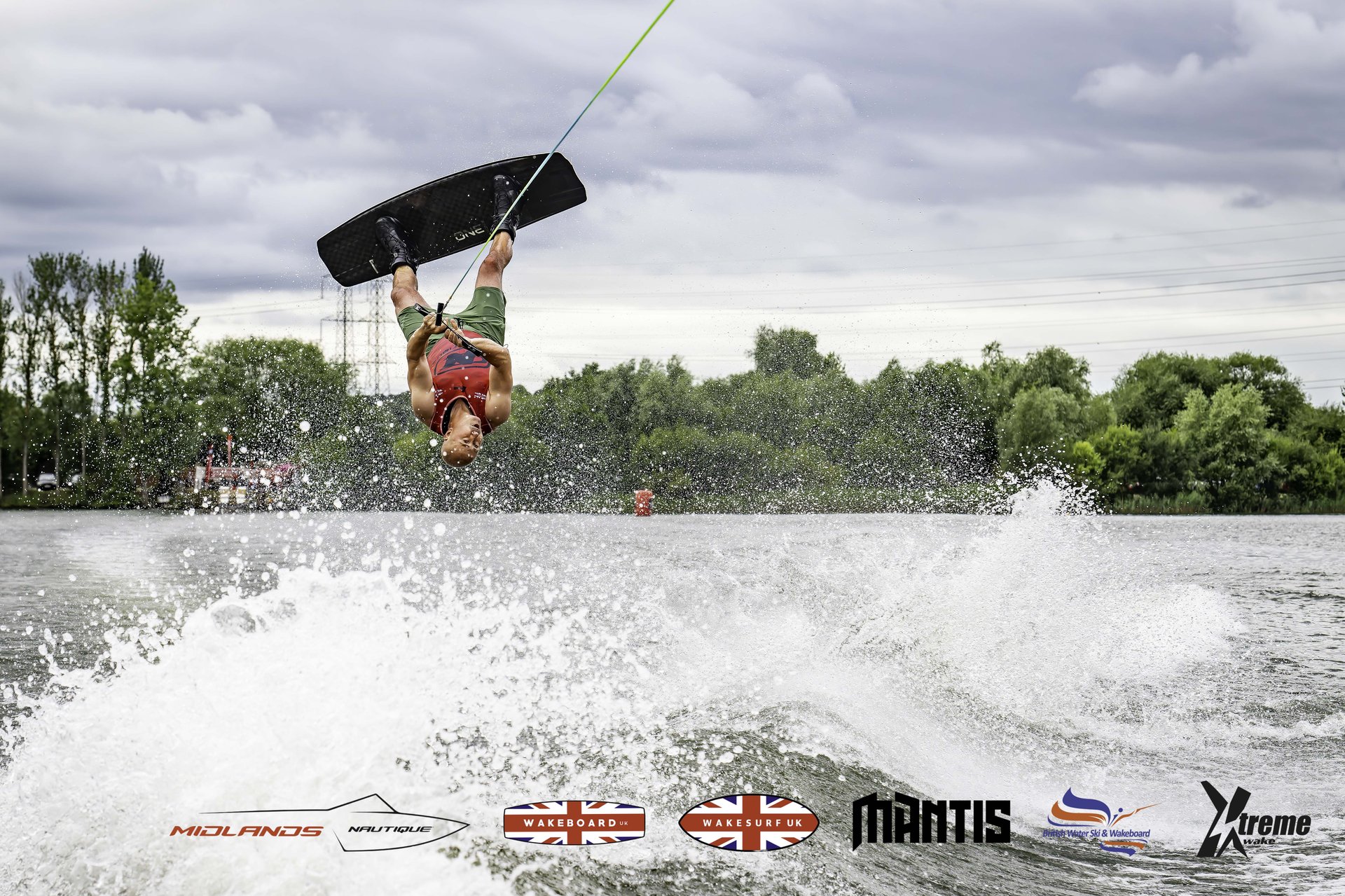 Mark Goldsmith at the 2024 Midlands Nautique UK Wake Nationals