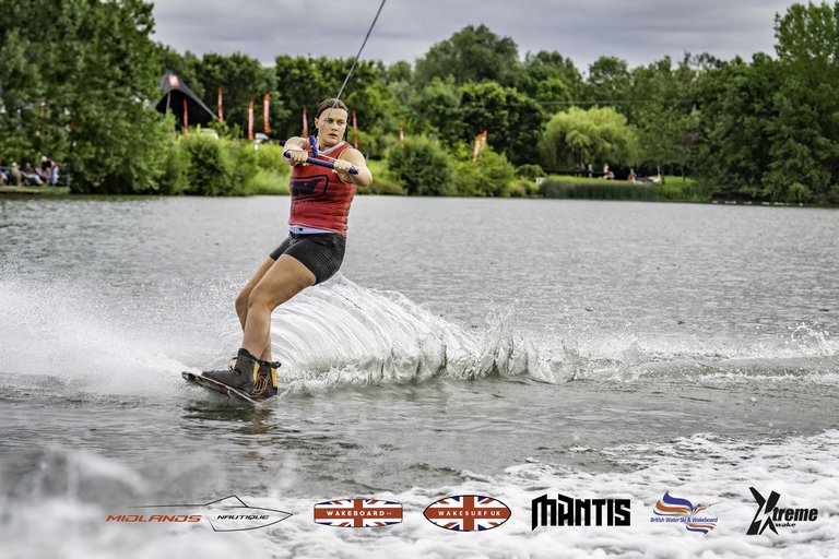 Rider at the 2024 Midlands Nautique UK Wake Nationals Wakeboard - Photo Mantis Pro Media