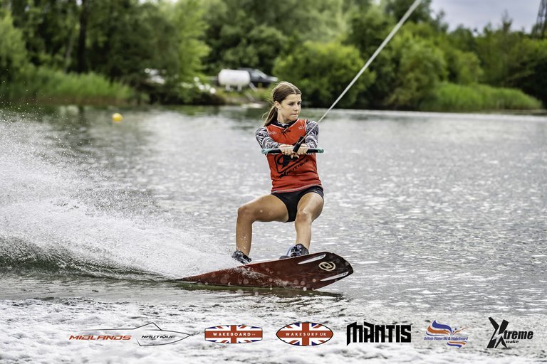 Rider at the 2024 Midlands Nautique UK Wake Nationals Wakeboard - Photo Mantis Pro Media