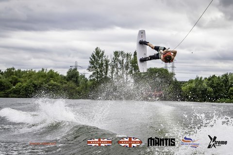 Rider at the 2024 Midlands Nautique UK Wake Nationals Wakeboard - Photo Mantis Pro Media