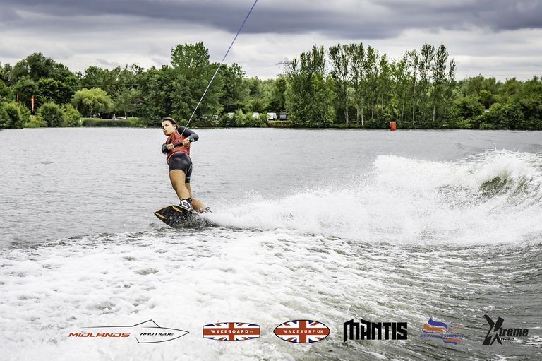 Rider at the 2024 Midlands Nautique UK Wake Nationals Wakeboard - Photo Mantis Pro Media