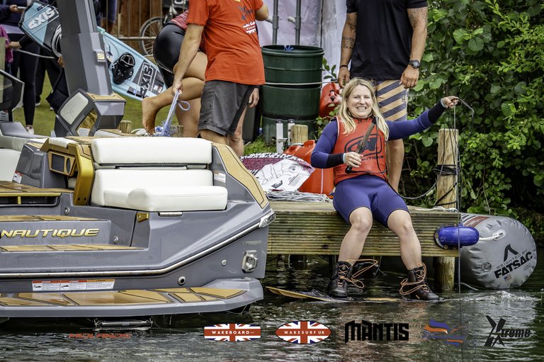 Rider at the 2024 Midlands Nautique UK Wake Nationals Wakeboard - Photo Mantis Pro Media