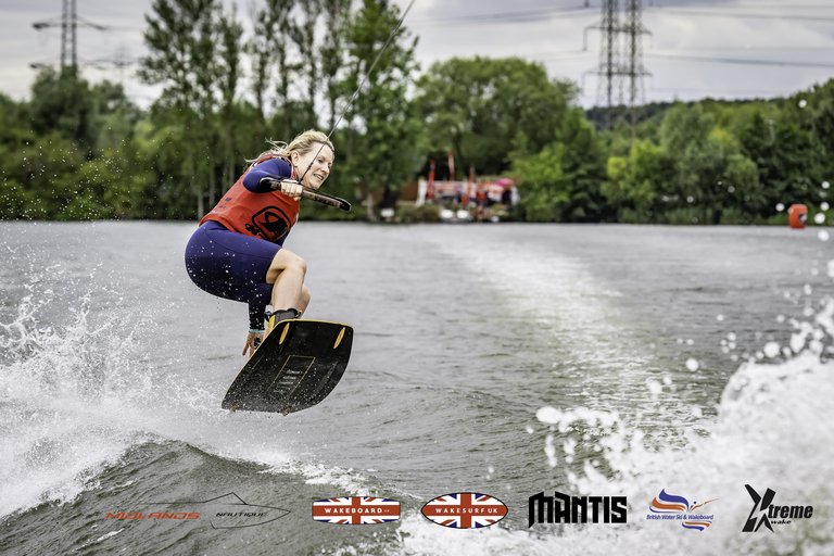 Rider at the 2024 Midlands Nautique UK Wake Nationals Wakeboard - Photo Mantis Pro Media