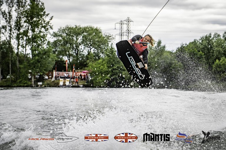 Rider at the 2024 Midlands Nautique UK Wake Nationals Wakeboard - Photo Mantis Pro Media