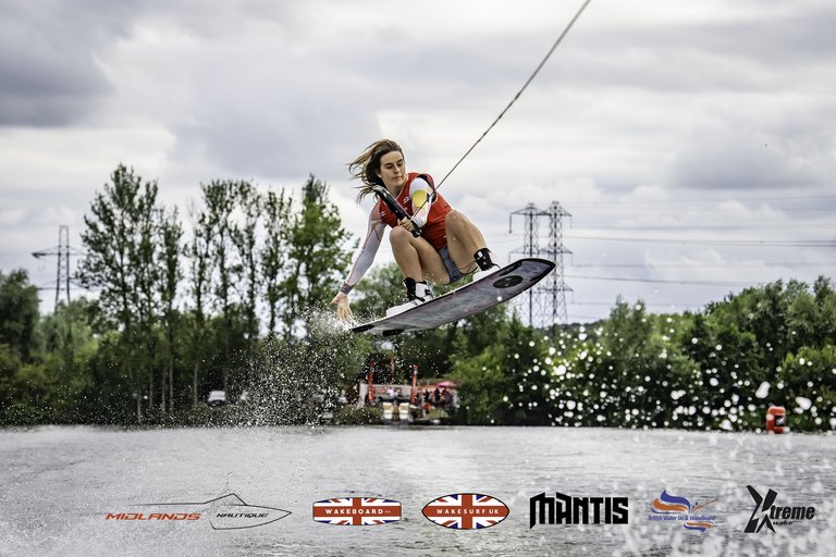 Rider at the 2024 Midlands Nautique UK Wake Nationals Wakeboard - Photo Mantis Pro Media