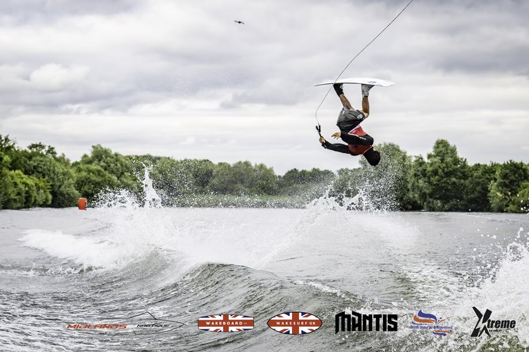 Rider at the 2024 Midlands Nautique UK Wake Nationals Wakeboard - Photo Mantis Pro Media