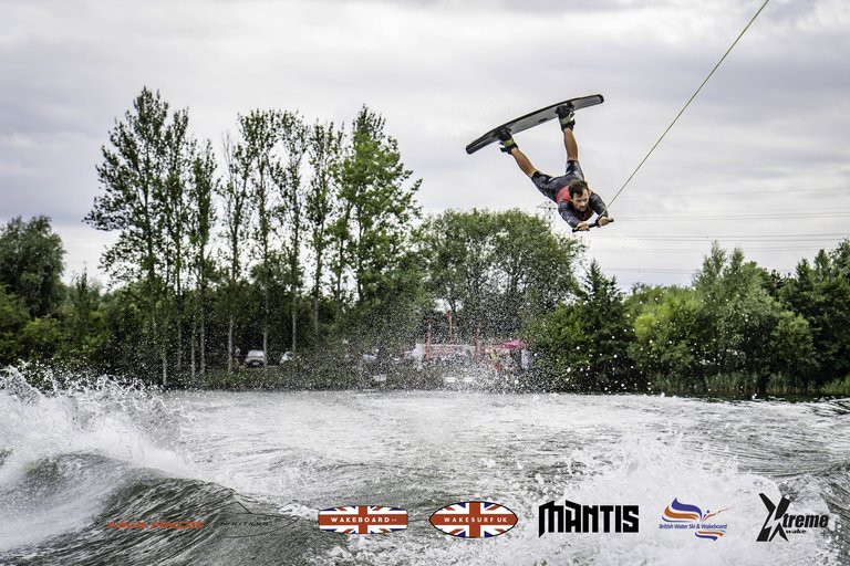 Rider at the 2024 Midlands Nautique UK Wake Nationals Wakeboard - Photo Mantis Pro Media