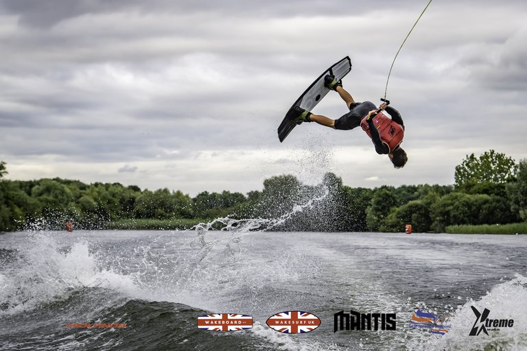 Rider at the 2024 Midlands Nautique UK Wake Nationals Wakeboard - Photo Mantis Pro Media