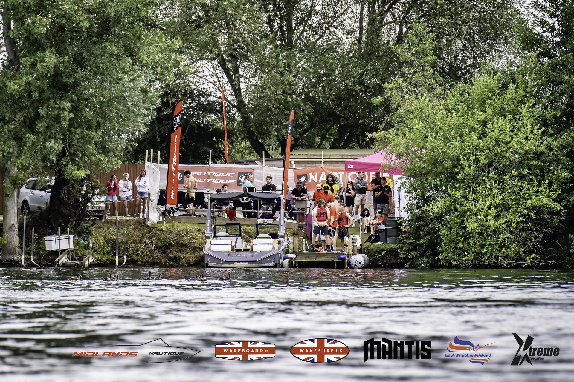 Rider at the 2024 Midlands Nautique UK Wake Nationals Wakeboard