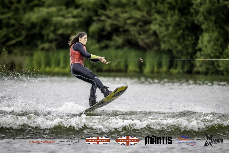 Rider at the 2024 Midlands Nautique UK Wake Nationals Wakeboard - Photo Mantis Pro Media