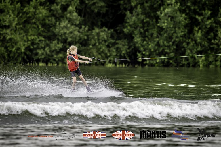 Rider at the 2024 Midlands Nautique UK Wake Nationals Wakeboard - Photo Mantis Pro Media