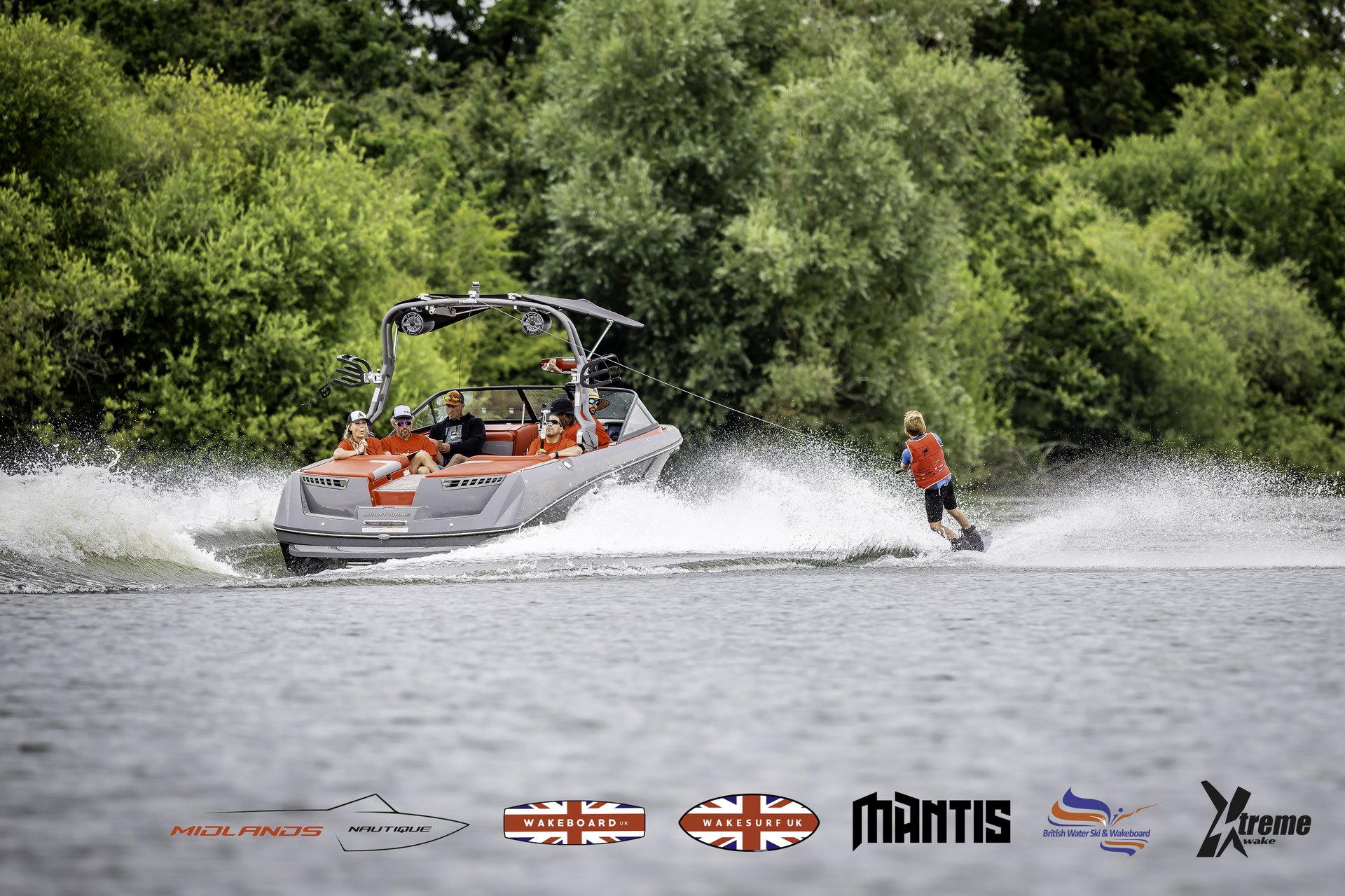 Rider at the 2024 Midlands Nautique UK Wake Nationals Wakeboard