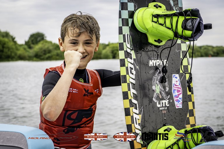Rider at the 2024 Midlands Nautique UK Wake Nationals Wakeboard - Photo Mantis Pro Media