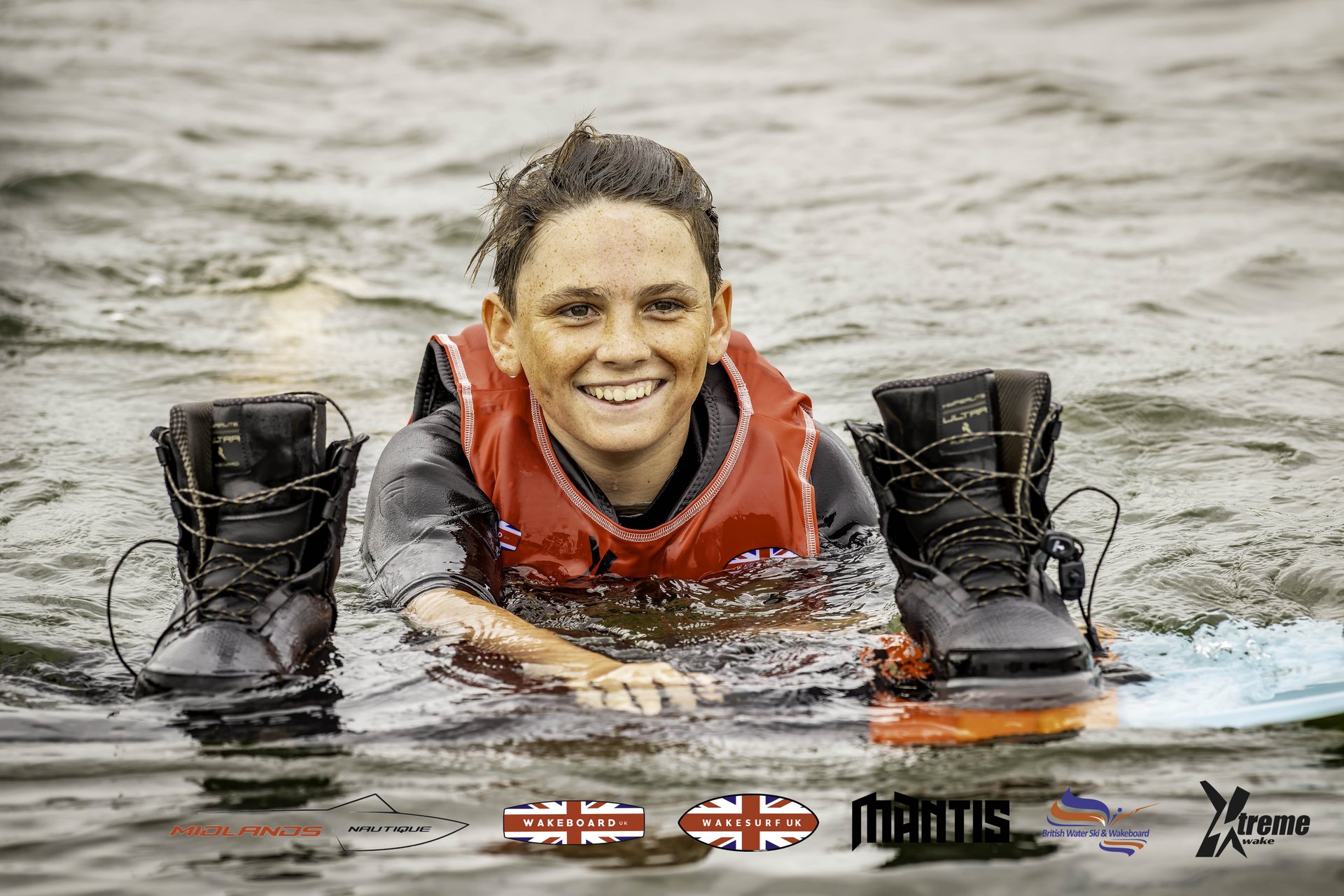 Rider at the 2024 Midlands Nautique UK Wake Nationals Wakeboard