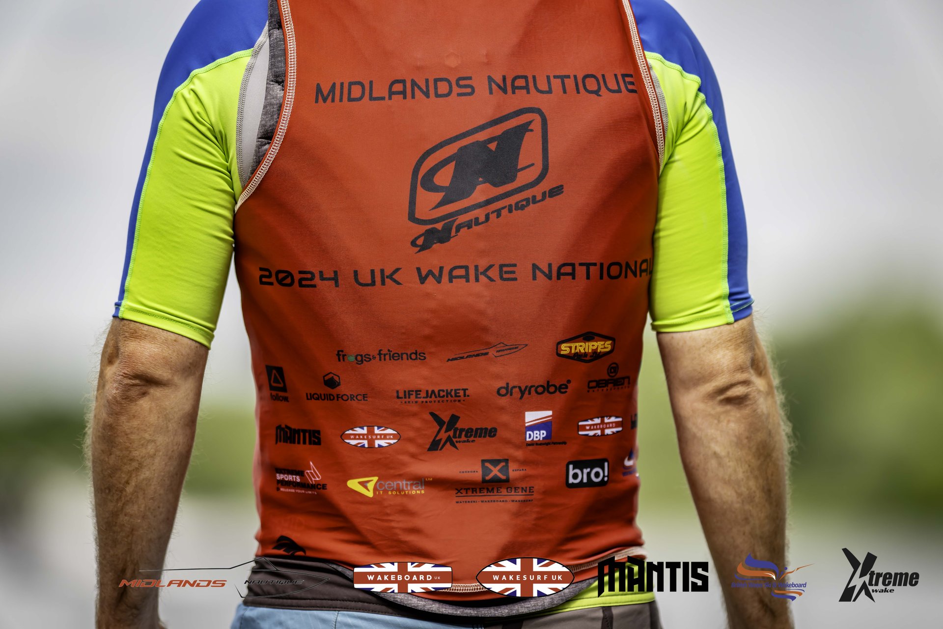 Rider at the 2024 Midlands Nautique UK Wake Nationals Wakeboard