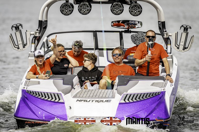 Rider at the 2024 Midlands Nautique UK Wake Nationals Wakeboard - Photo Mantis Pro Media