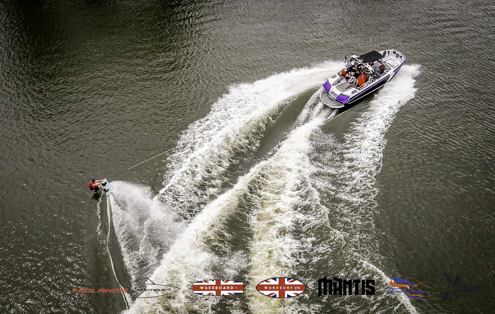 Rider at the 2024 Midlands Nautique UK Wake Nationals Wakeboard