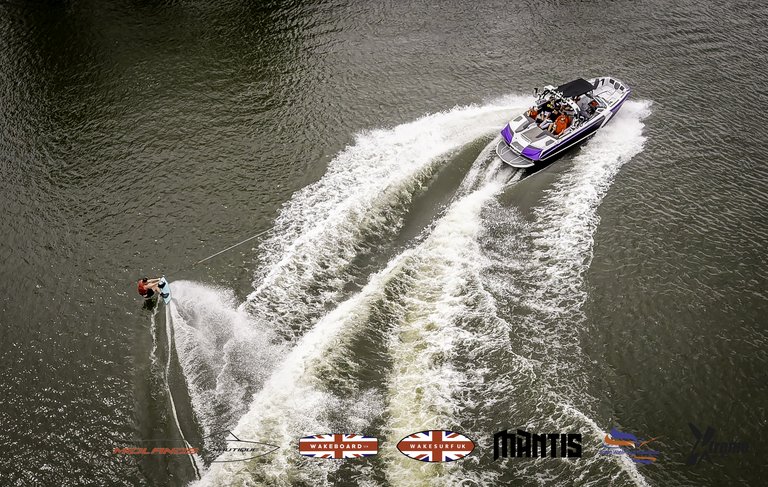 Rider at the 2024 Midlands Nautique UK Wake Nationals Wakeboard - Photo Mantis Pro Media