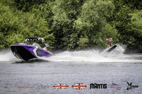 Rider at the 2024 Midlands Nautique UK Wake Nationals Wakeboard - Photo Mantis Pro Media