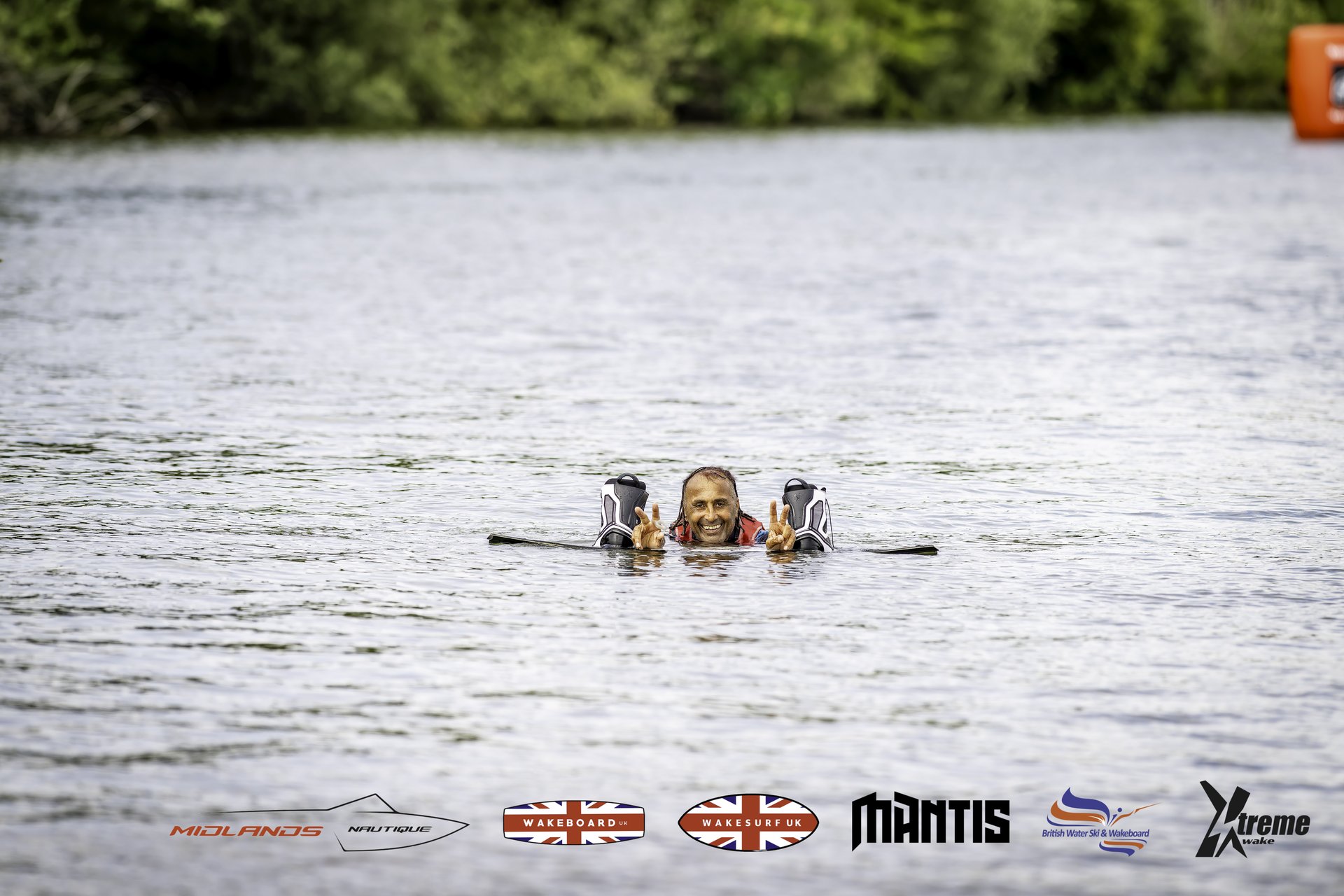 Rider at the 2024 Midlands Nautique UK Wake Nationals Wakeboard
