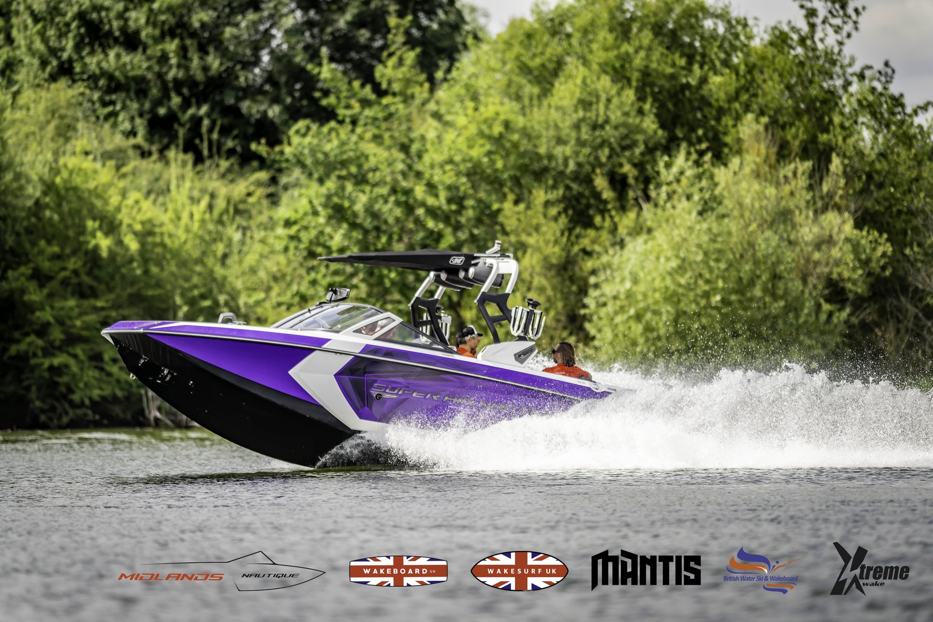 Rider at the 2024 Midlands Nautique UK Wake Nationals Wakeboard
