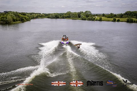 Rider at the 2024 Midlands Nautique UK Wake Nationals Wakeboard - Photo Mantis Pro Media