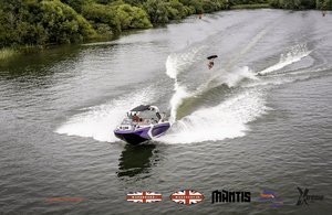 Rider at the 2024 Midlands Nautique UK Wake Nationals Wakeboard - Photo Mantis Pro Media