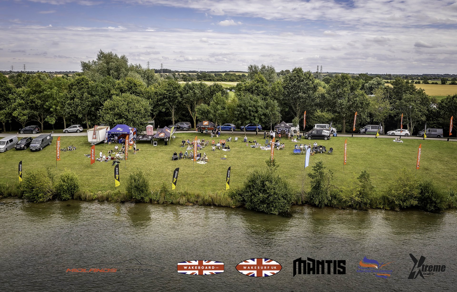 Rider at the 2024 Midlands Nautique UK Wake Nationals Wakeboard