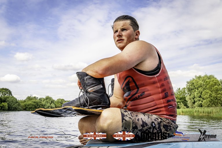 Rider at the 2024 Midlands Nautique UK Wake Nationals Wakeboard - Photo Mantis Pro Media