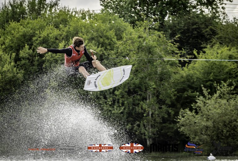 Rider at the 2024 Midlands Nautique UK Wake Nationals Wakeboard - Photo Mantis Pro Media