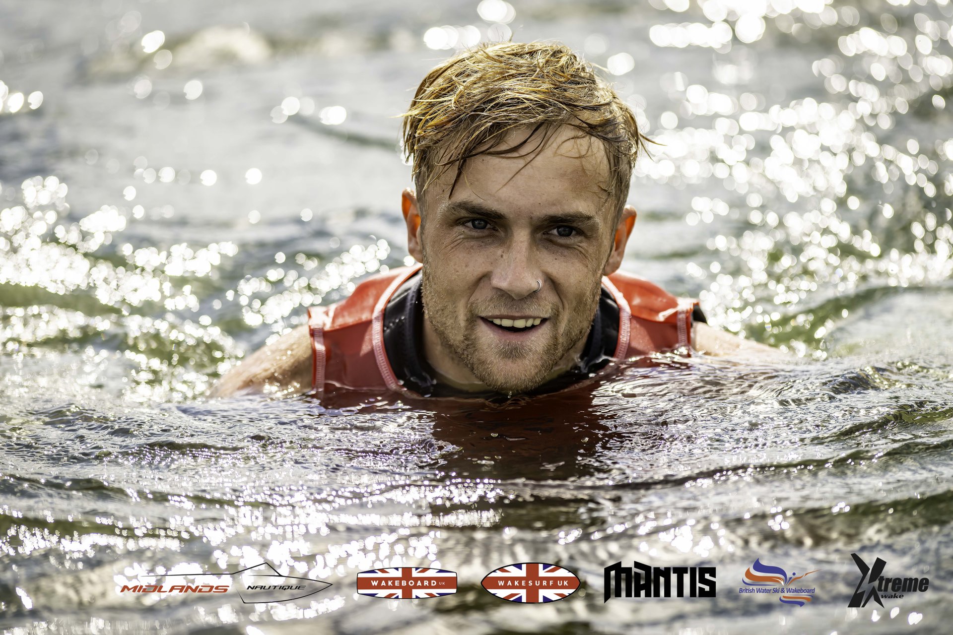 Rider at the 2024 Midlands Nautique UK Wake Nationals Wakeboard