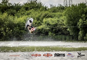 Rider at the 2024 Midlands Nautique UK Wake Nationals Wakeboard - Photo Mantis Pro Media