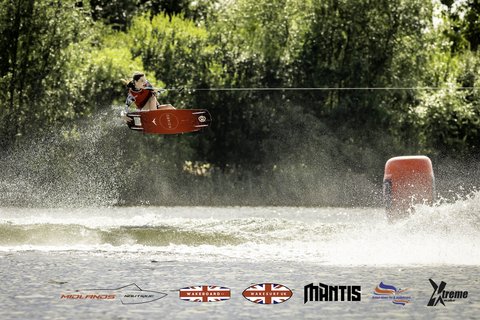 Rider at the 2024 Midlands Nautique UK Wake Nationals Wakeboard - Photo Mantis Pro Media
