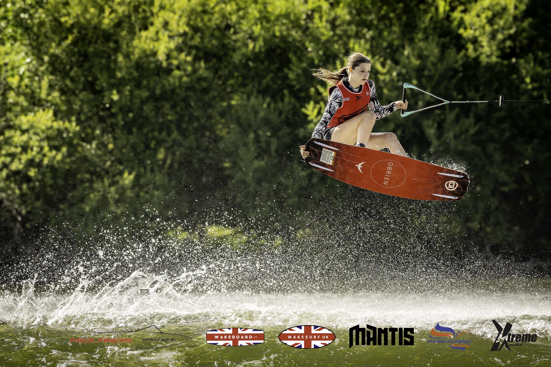 Rider at the 2024 Midlands Nautique UK Wake Nationals Wakeboard