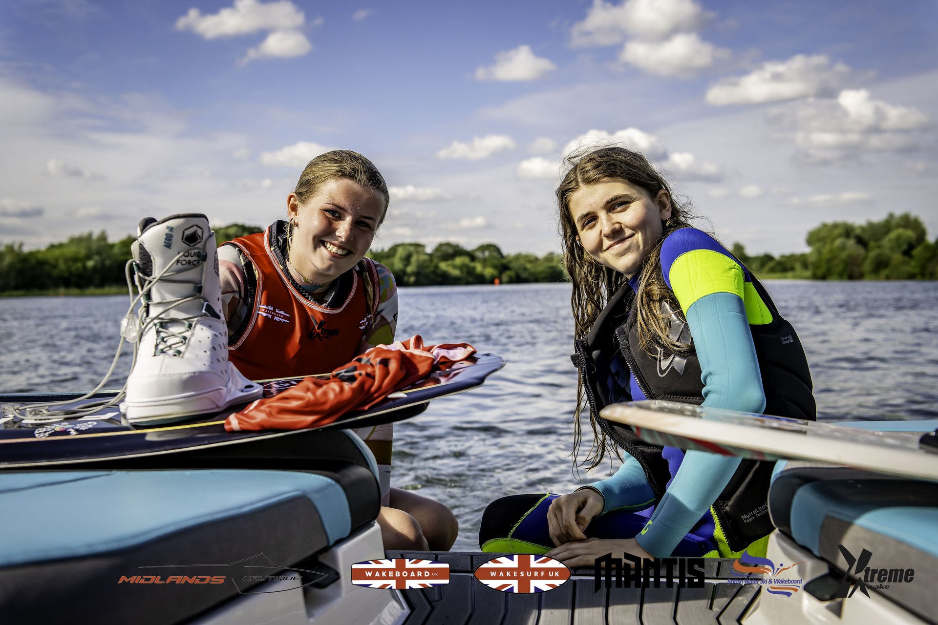 Rider at the 2024 Midlands Nautique UK Wake Nationals Wakeboard