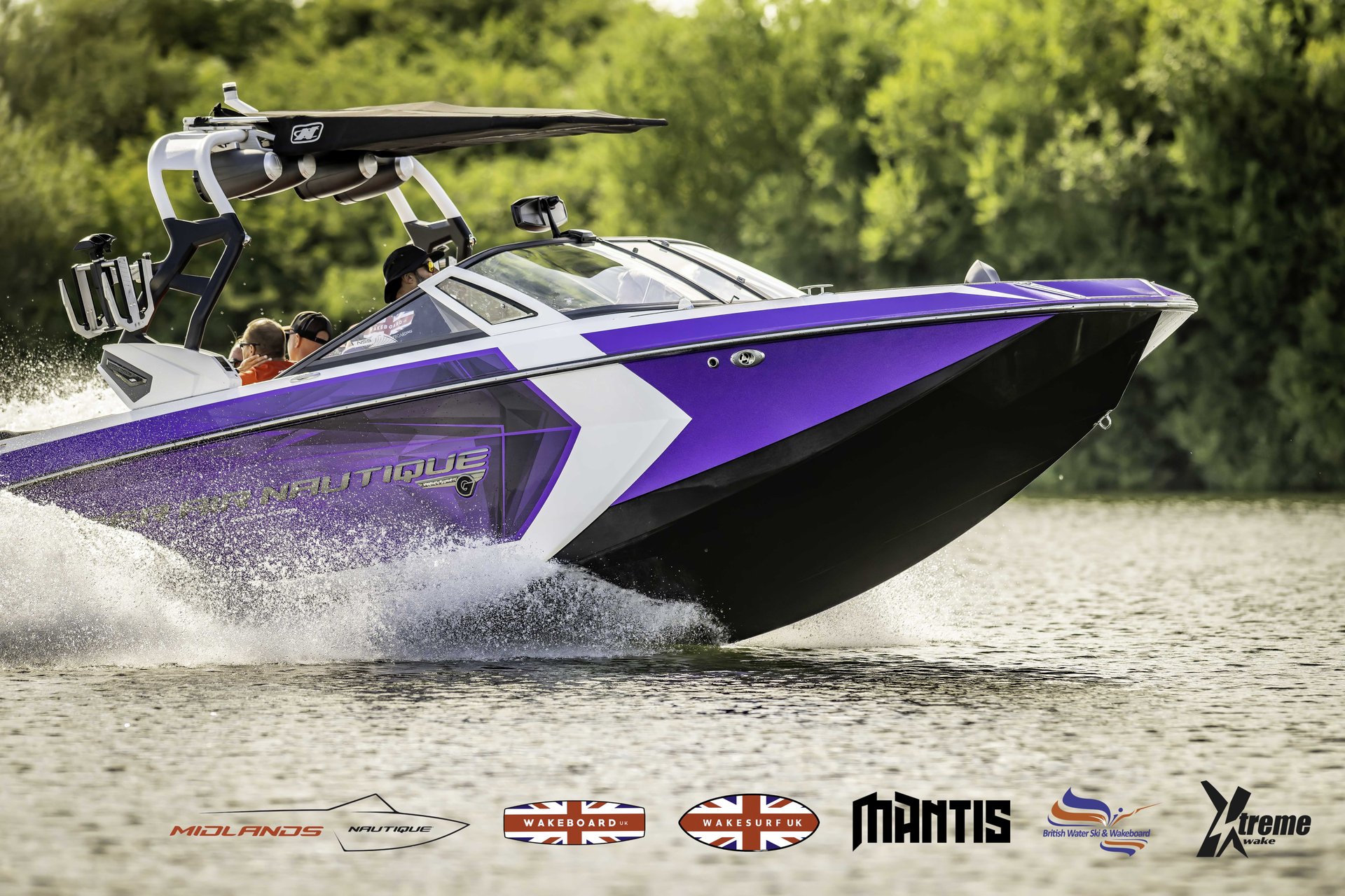 Rider at the 2024 Midlands Nautique UK Wake Nationals Wakeboard