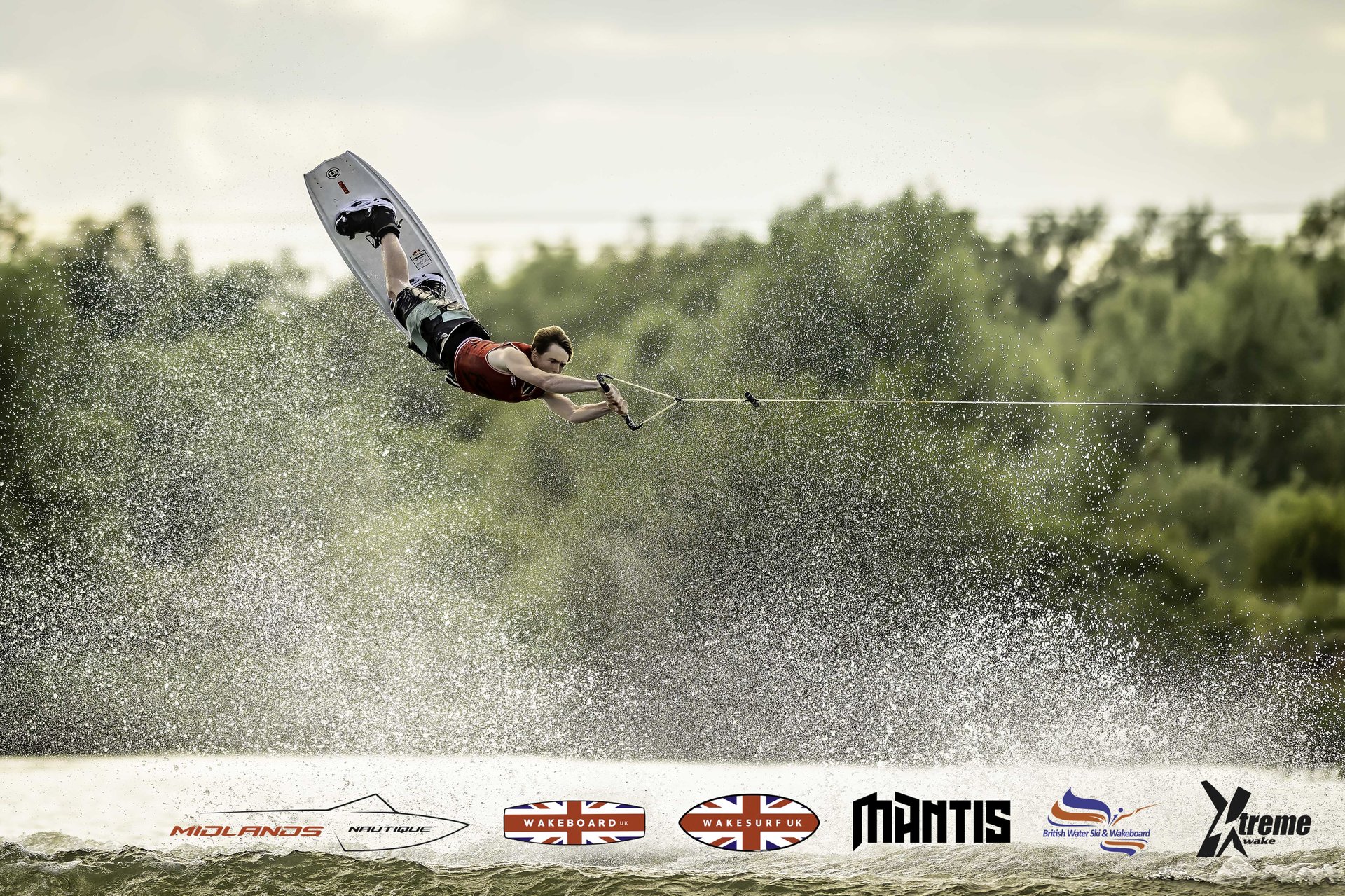 Rider at the 2024 Midlands Nautique UK Wake Nationals Wakeboard