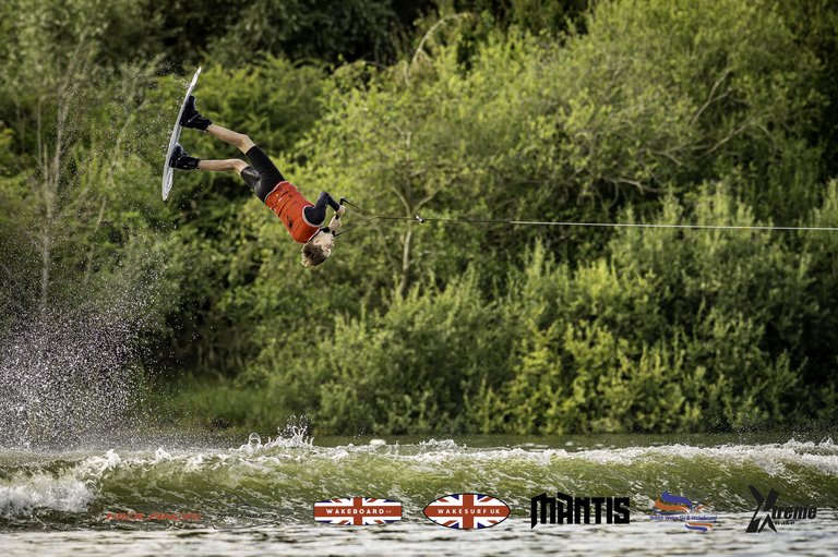 Rider at the 2024 Midlands Nautique UK Wake Nationals Wakeboard - Photo Mantis Pro Media