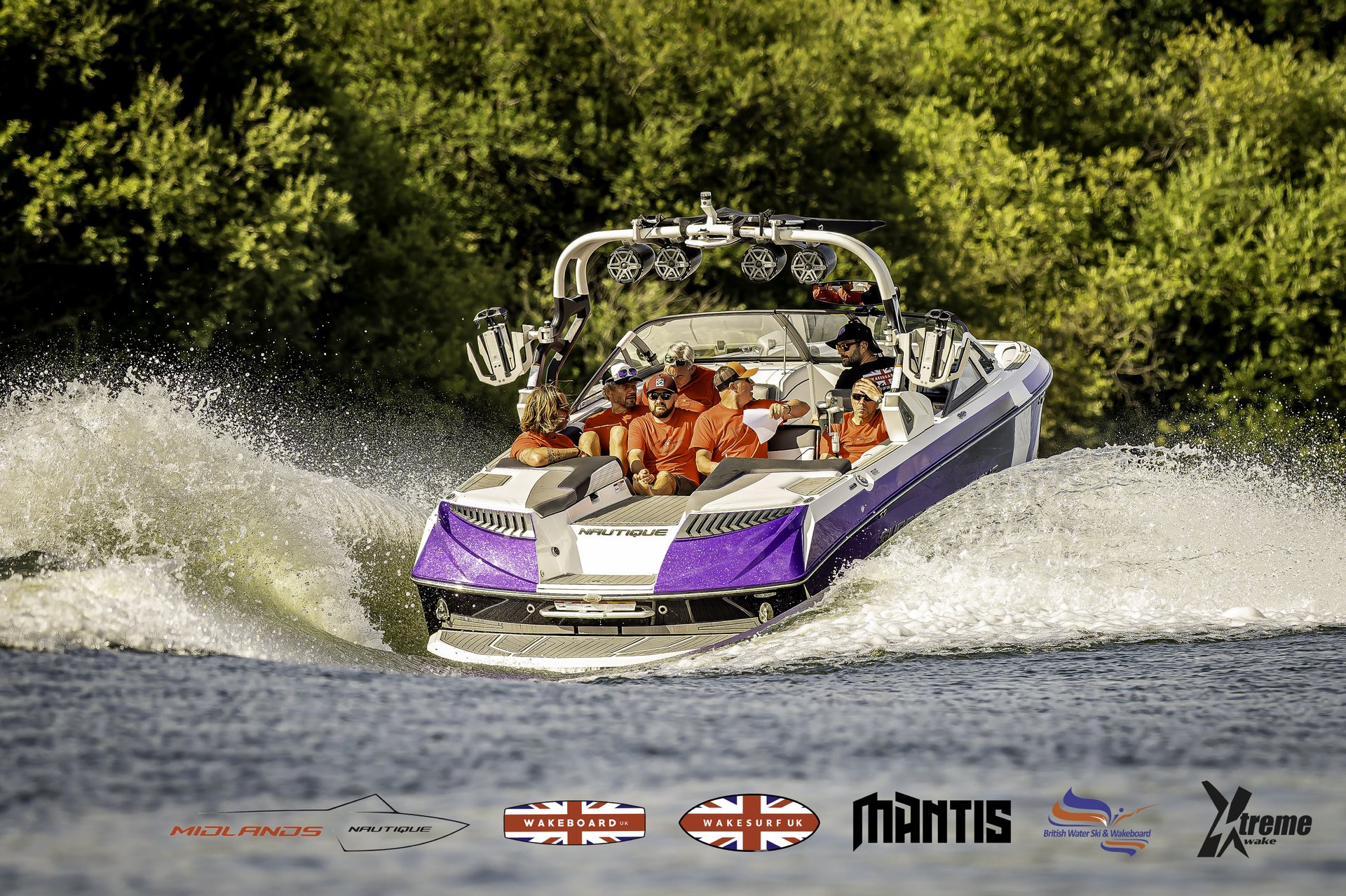 Rider at the 2024 Midlands Nautique UK Wake Nationals Wakeboard