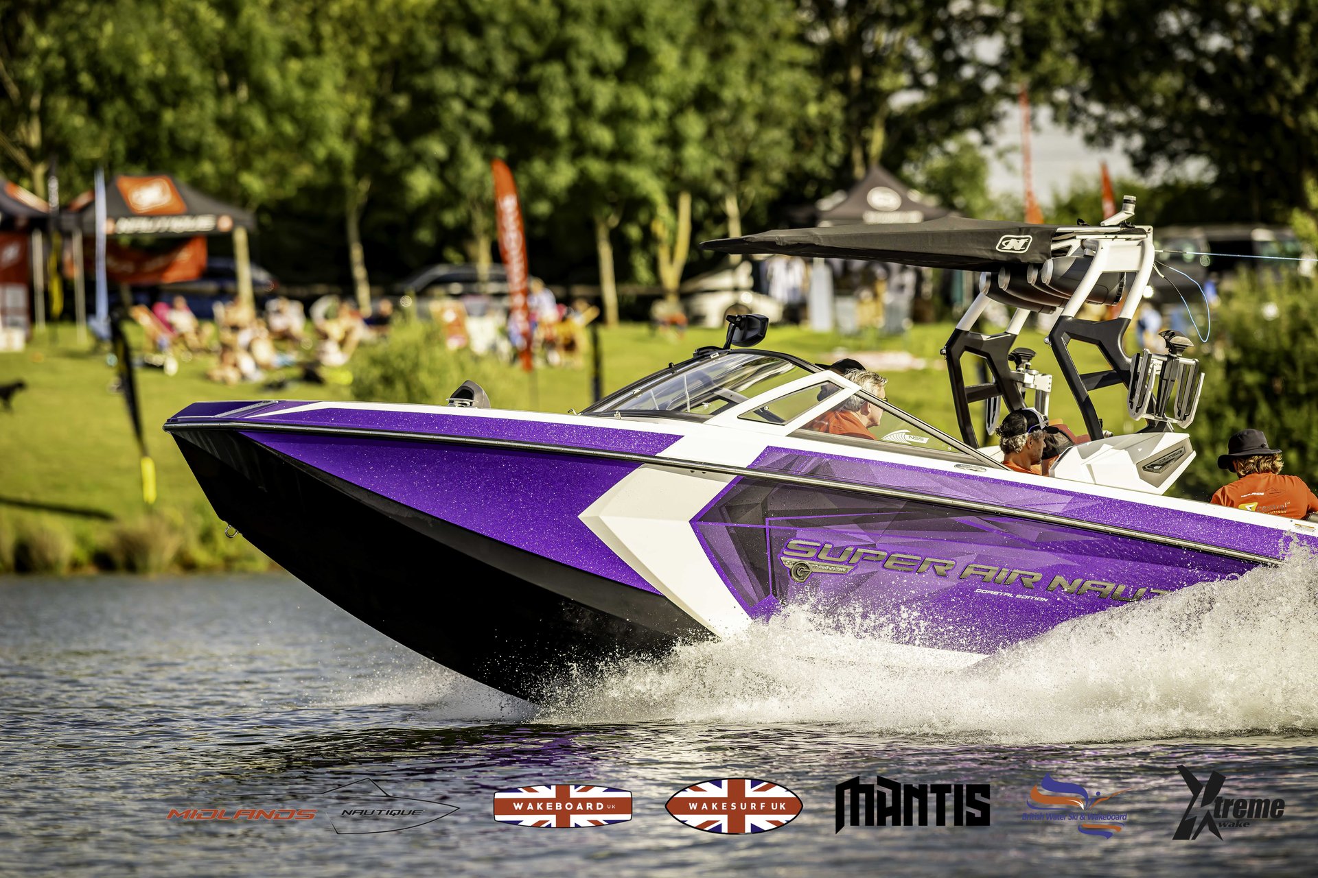 Rider at the 2024 Midlands Nautique UK Wake Nationals Wakeboard