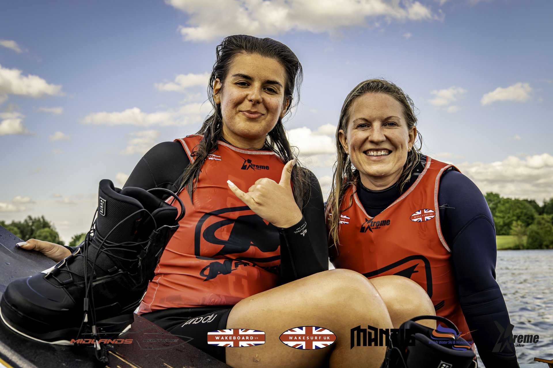 Rider at the 2024 Midlands Nautique UK Wake Nationals Wakeboard