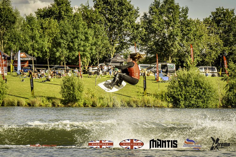 Rider at the 2024 Midlands Nautique UK Wake Nationals Wakeboard - Photo Mantis Pro Media