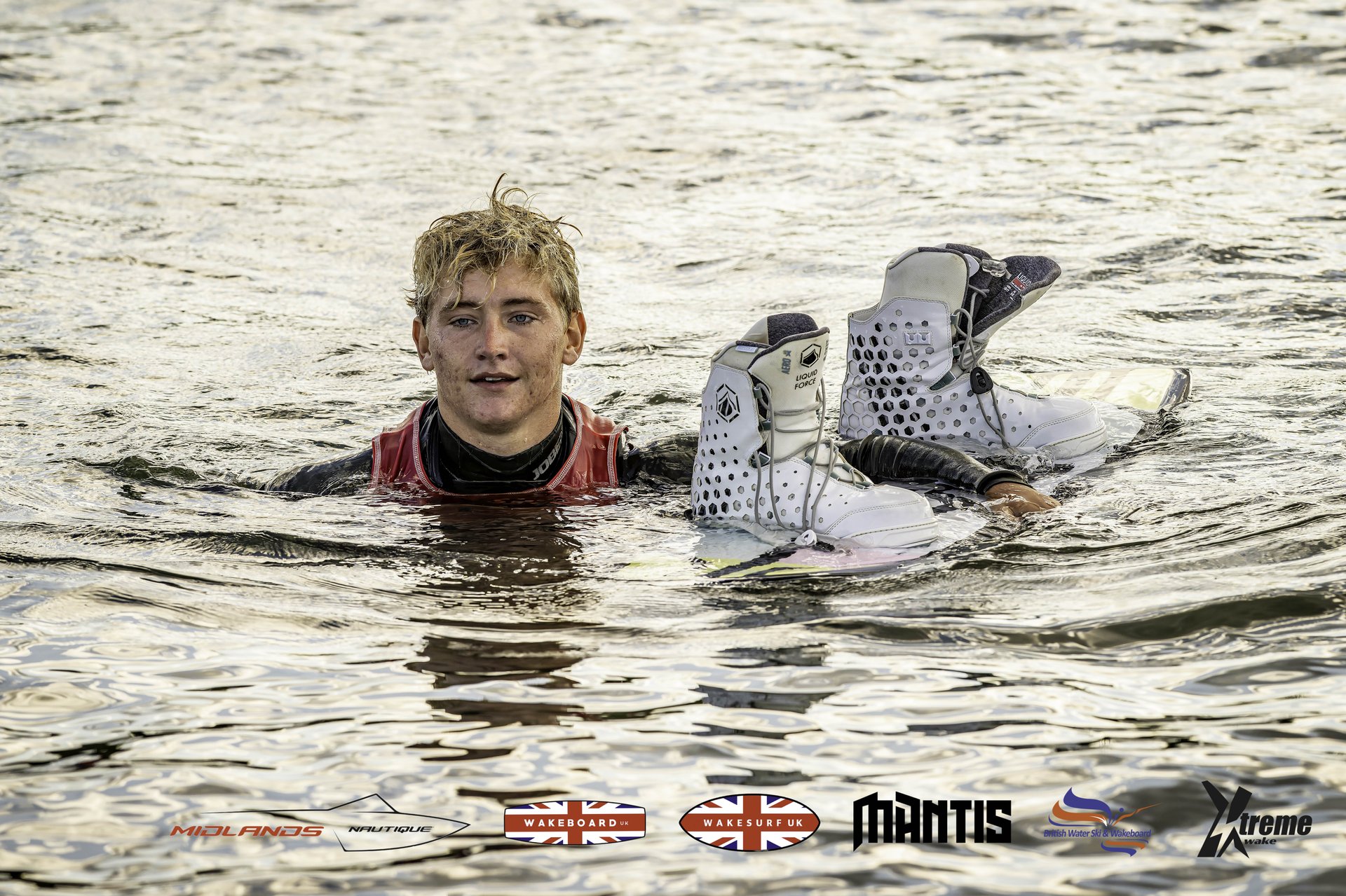 Travis Beaton at the 2024 Midlands Nautique UK Wake Nationals