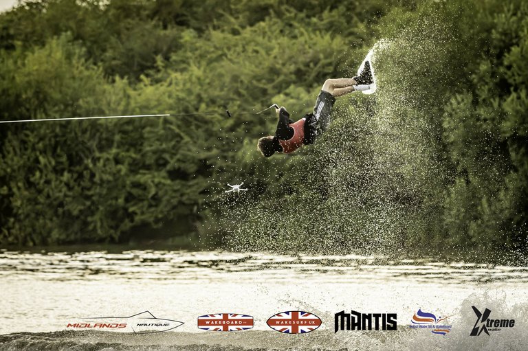 Rider at the 2024 Midlands Nautique UK Wake Nationals Wakeboard - Photo Mantis Pro Media