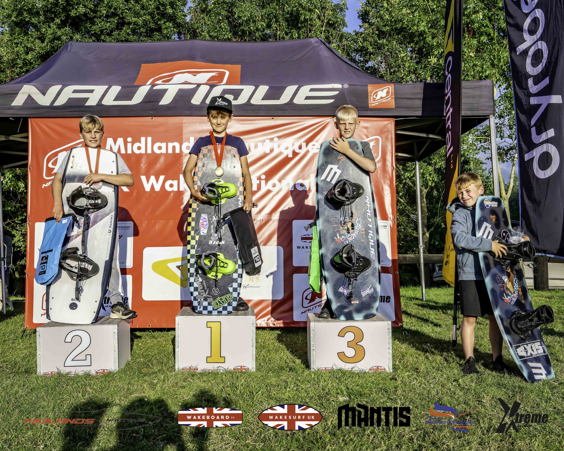 Rider at the 2024 Midlands Nautique UK Wake Nationals Wakeboard